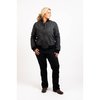 Dovetail Workwear Evaleen Trucker Jacket - Dark Grey XXL DWF19OW3-021-XXL